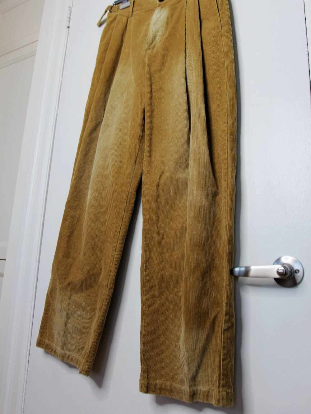 BNWT AW25 FOUND PLEATED CORDUROY PANTS 30 - Picture 6 of 12